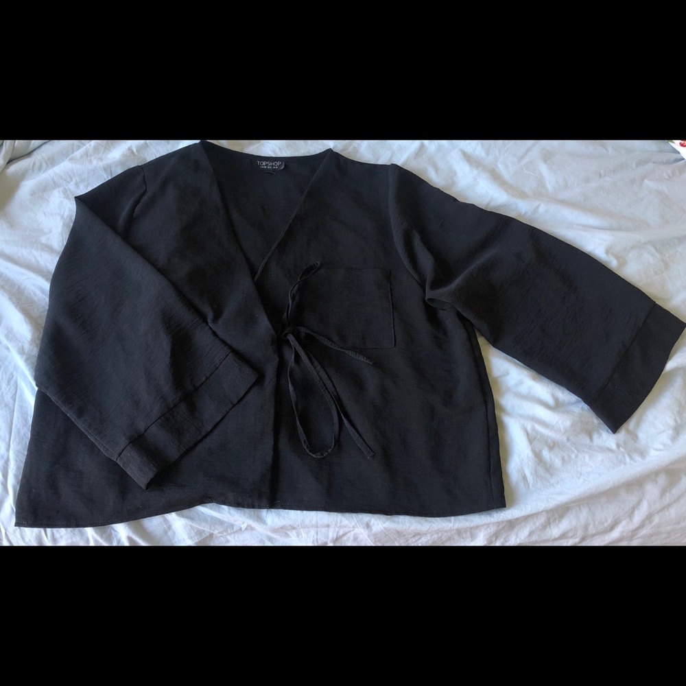 TOPSHOP Black Tunic